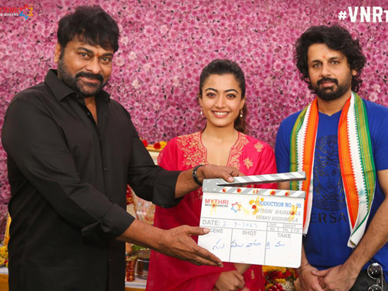 Megastar Claps VNRTrio movie